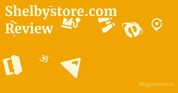 Shelbystore.com Review 1 by Partners