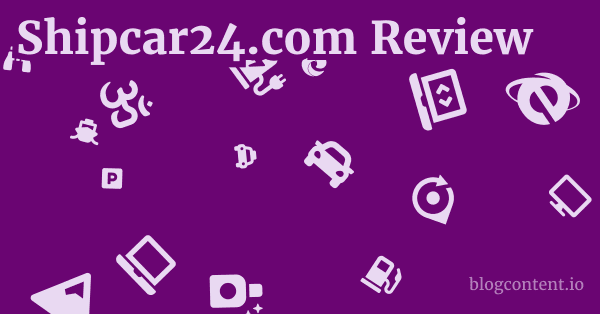 Shipcar24.com Review