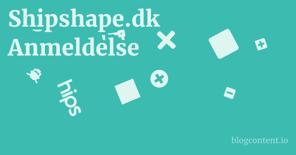 Shipshape.dk Anmeldelse 1 by Partners