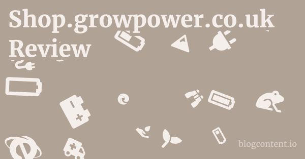 Shop.growpower.co.uk Review 1 by Partners