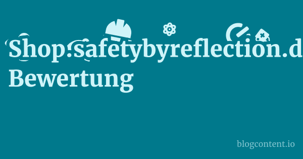 Shop.safetybyreflection.de Bewertung 1 by Partners