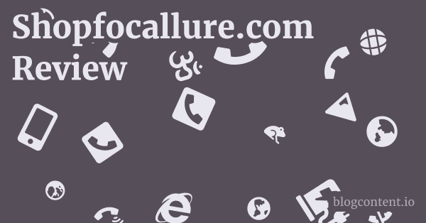 Shopfocallure.com Review 1 by Partners