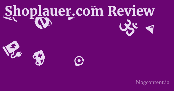 Shoplauer.com Review 1 by Partners