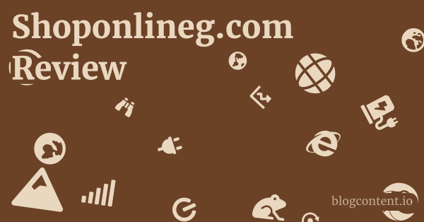 Shoponlineg.com Review 1 by Partners