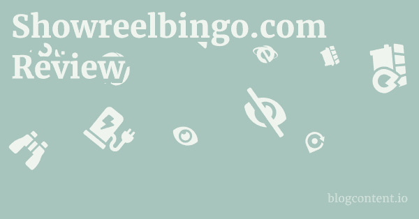 Showreelbingo.com Review 1 by Partners