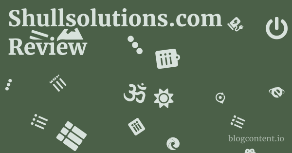 Shullsolutions.com Review 1 by Partners