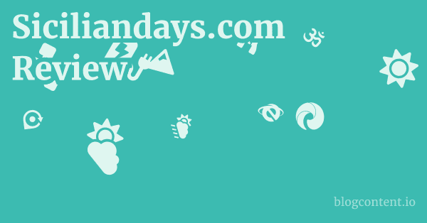 Siciliandays.com Review 1 by Partners