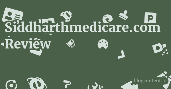 Siddharthmedicare.com Review 1 by Partners