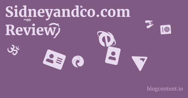 Sidneyandco.com Review 1 by Partners