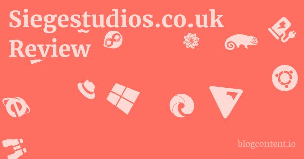 Siegestudios.co.uk Review 1 by Partners
