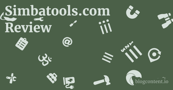Simbatools.com Review 1 by Partners