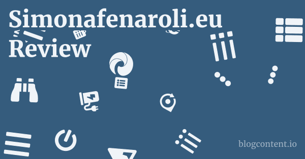 Simonafenaroli.eu Review 1 by Partners