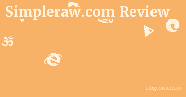 Simpleraw.com Review 1 by Partners
