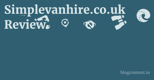 Simplevanhire.co.uk Review 1 by Partners