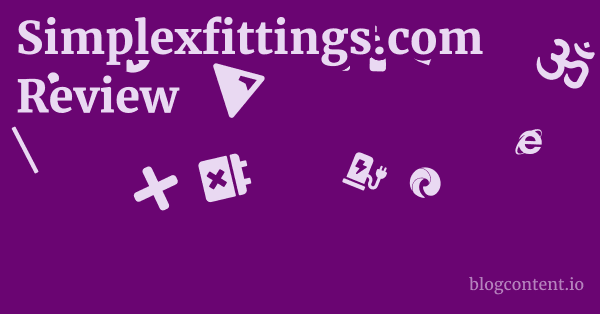 Simplexfittings.com Review 1 by Partners