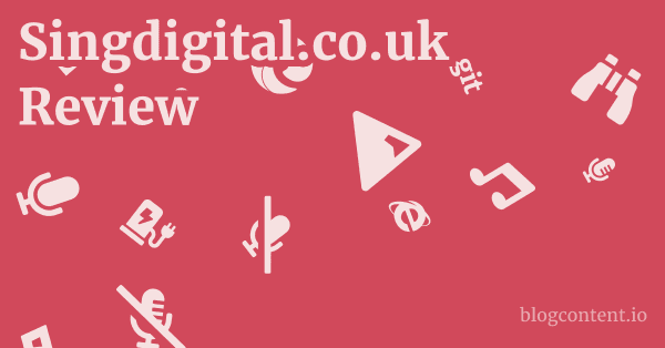 Singdigital.co.uk Review 1 by Partners