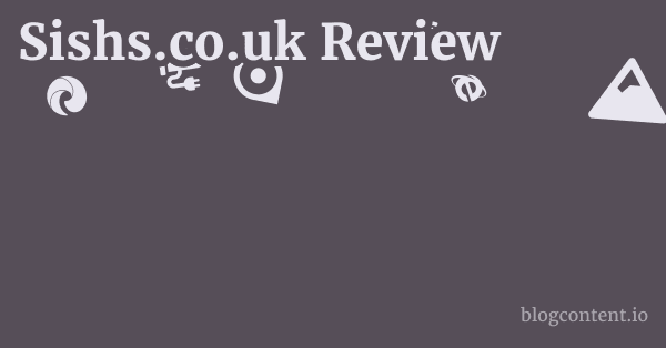 Sishs.co.uk Review 1 by Partners