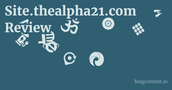 Site.thealpha21.com Review 1 by Partners