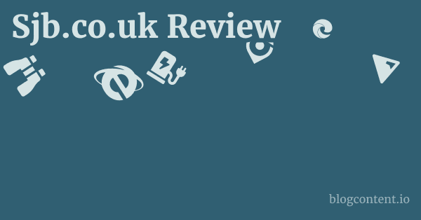 Sjb.co.uk Review 1 by Partners