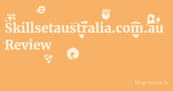 Skillsetaustralia.com.au Review 1 by Partners