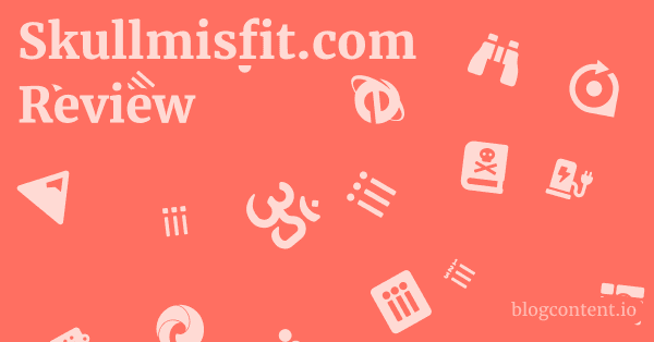 Skullmisfit.com Review 1 by Partners
