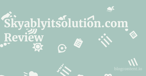 Skyablyitsolution.com Review 1 by Partners