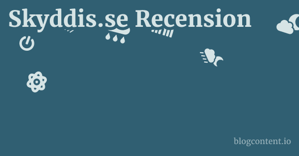 Skyddis.se Recension 1 by Partners