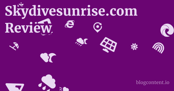 Skydivesunrise.com Review 1 by Partners