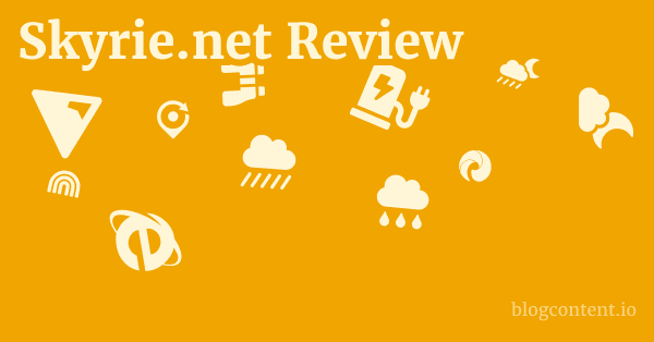 Skyrie.net Review 1 by Partners
