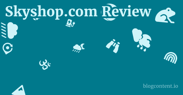 Skyshop.com Review 1 by Partners