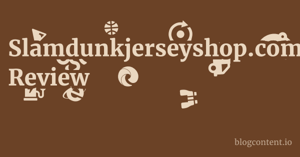 Slamdunkjerseyshop.com Review 1 by Partners