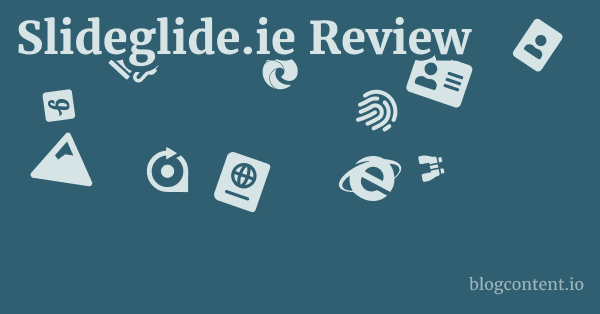 Slideglide.ie Review 1 by Partners