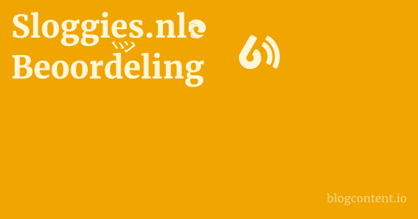 Sloggies.nl Beoordeling 1 by Partners