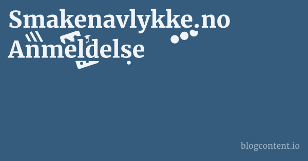 Smakenavlykke.no Anmeldelse