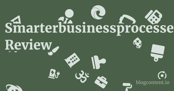Smarterbusinessprocesses.com Review 1 by Partners