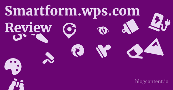 Smartform.wps.com Review 1 by Partners