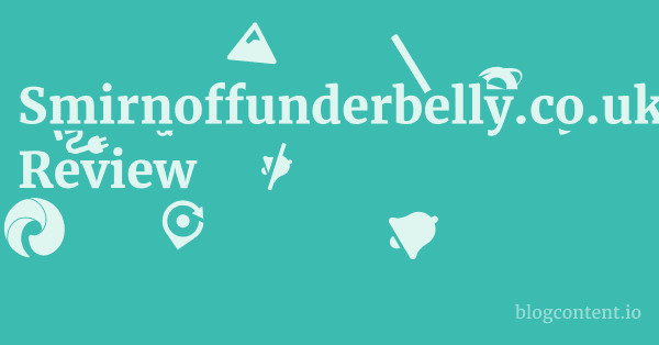 Smirnoffunderbelly.co.uk Review 1 by Partners