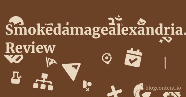 Smokedamagealexandria.com Review 1 by Partners