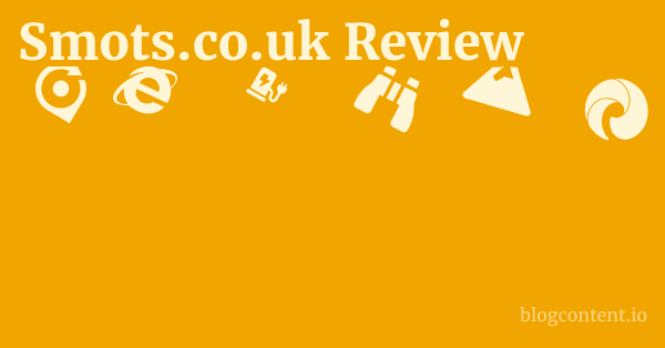 Smots.co.uk Review 1 by Partners
