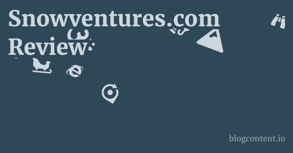 Snowventures.com Review 1 by Partners