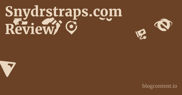Snydrstraps.com Review 1 by Partners
