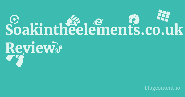 Soakintheelements.co.uk Review 1 by Partners