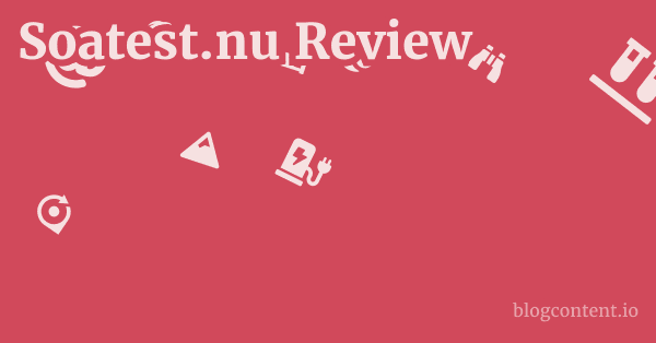 Soatest.nu Review 1 by Partners