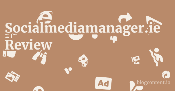Socialmediamanager.ie Review 1 by Partners