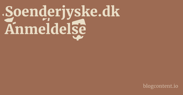Soenderjyske.dk Anmeldelse 1 by Partners
