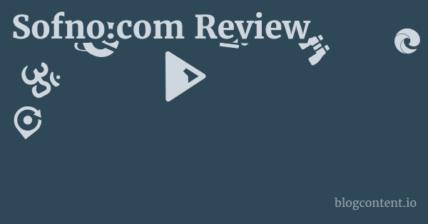 Sofno.com Review 1 by Partners