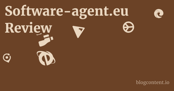 Software-agent.eu Review 1 by Partners