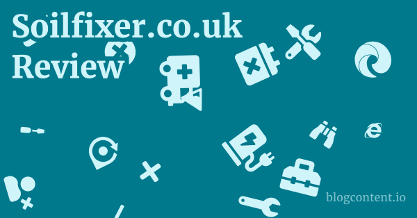 Soilfixer.co.uk Review 1 by Partners