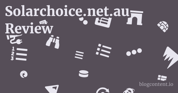 Solarchoice.net.au Review 1 by Partners