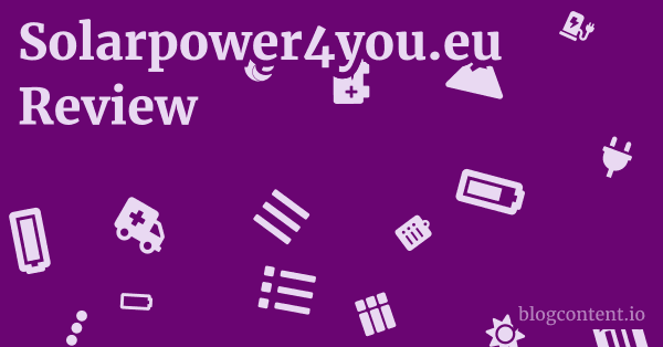 Solarpower4you.eu Review 1 by Partners